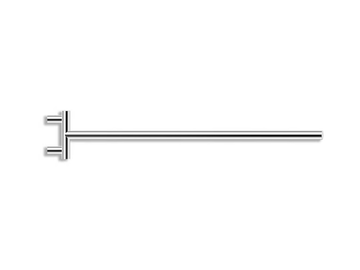 MK HTH1 N - Towel rail by DECOR WALTHER - view 2